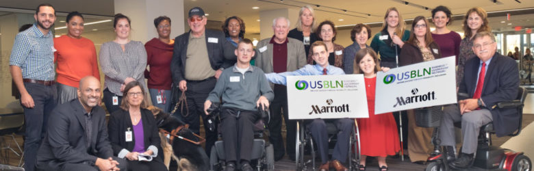 Group of people who participated in the Marriott/USBLN innovation session